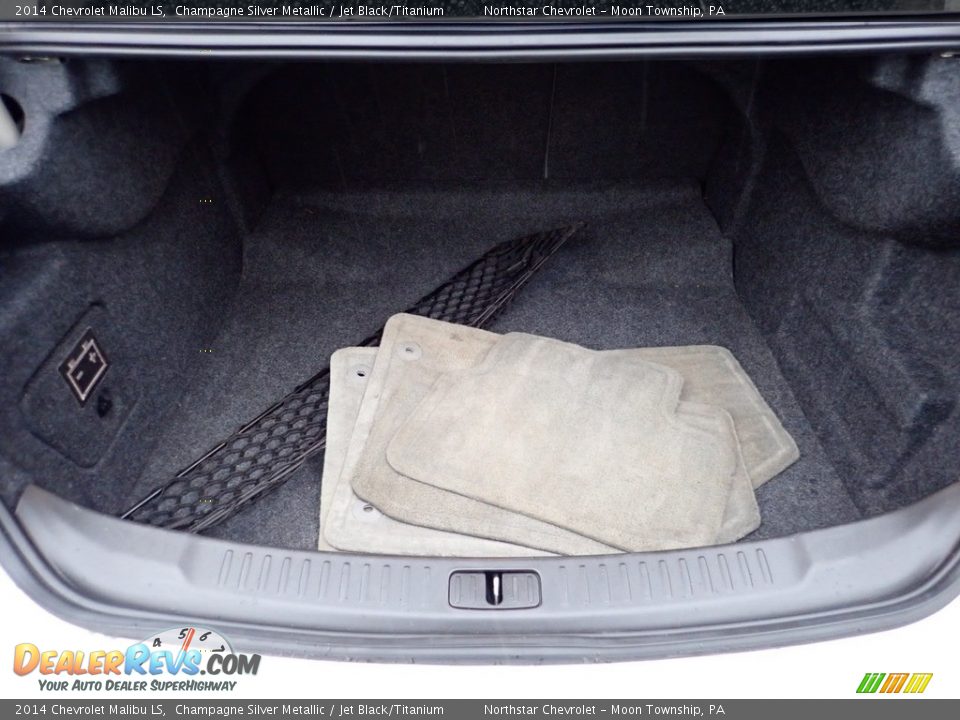 2014 Chevrolet Malibu LS Champagne Silver Metallic / Jet Black/Titanium Photo #7