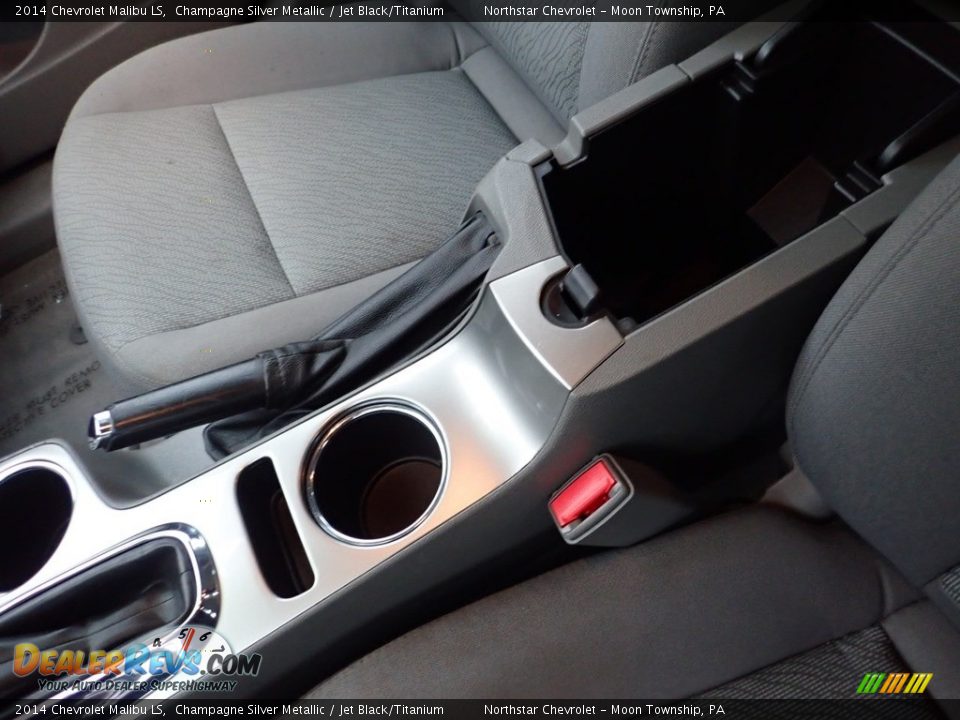 2014 Chevrolet Malibu LS Champagne Silver Metallic / Jet Black/Titanium Photo #27