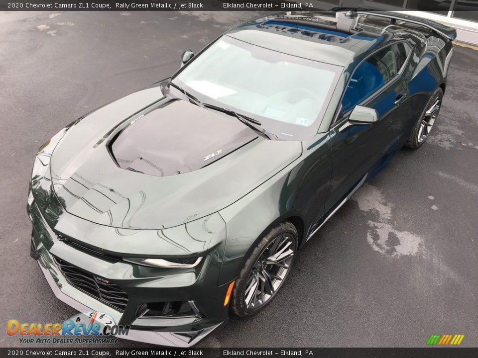 Rally Green Metallic 2020 Chevrolet Camaro ZL1 Coupe Photo #1