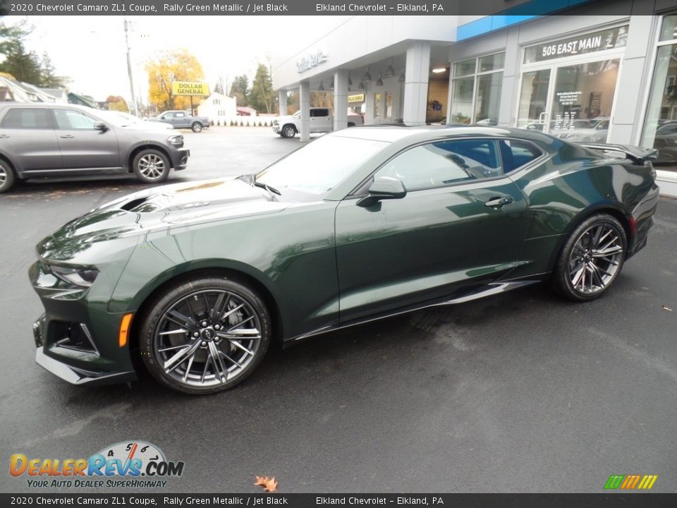 2020 Chevrolet Camaro ZL1 Coupe Rally Green Metallic / Jet Black Photo #2