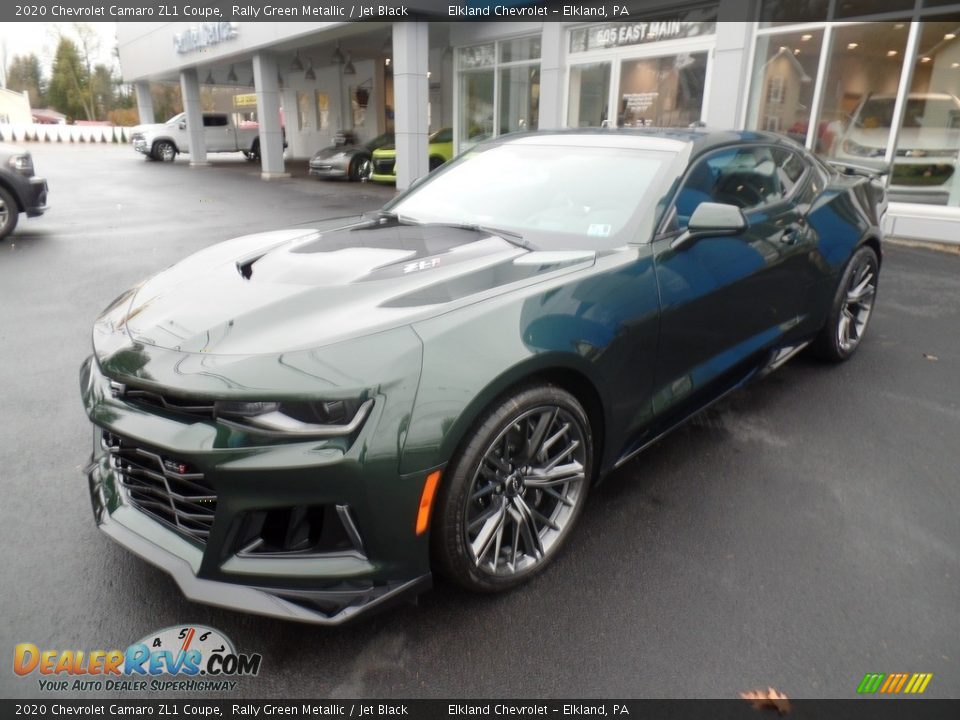 2020 Chevrolet Camaro ZL1 Coupe Rally Green Metallic / Jet Black Photo #3