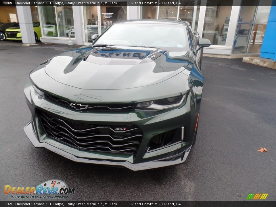 2020 Chevrolet Camaro ZL1 Coupe Rally Green Metallic / Jet Black Photo #4