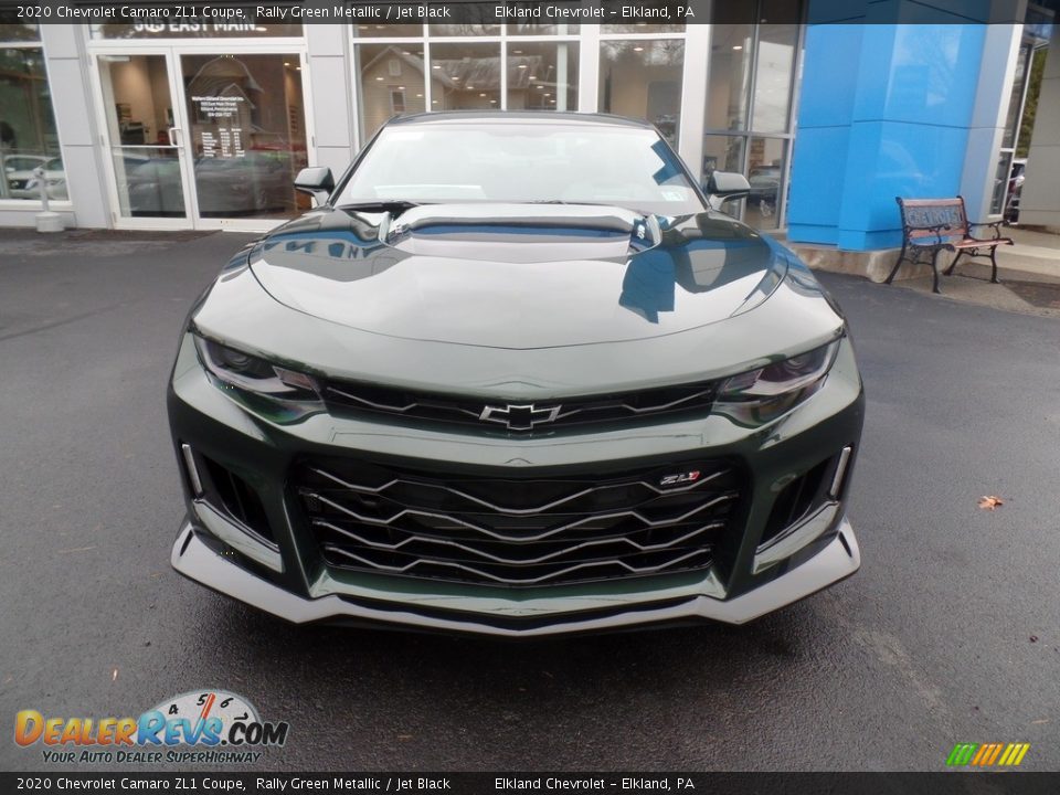 2020 Chevrolet Camaro ZL1 Coupe Rally Green Metallic / Jet Black Photo #5