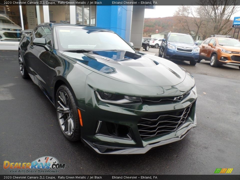 2020 Chevrolet Camaro ZL1 Coupe Rally Green Metallic / Jet Black Photo #6