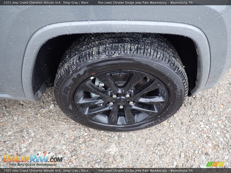 2020 Jeep Grand Cherokee Altitude 4x4 Sting-Gray / Black Photo #9