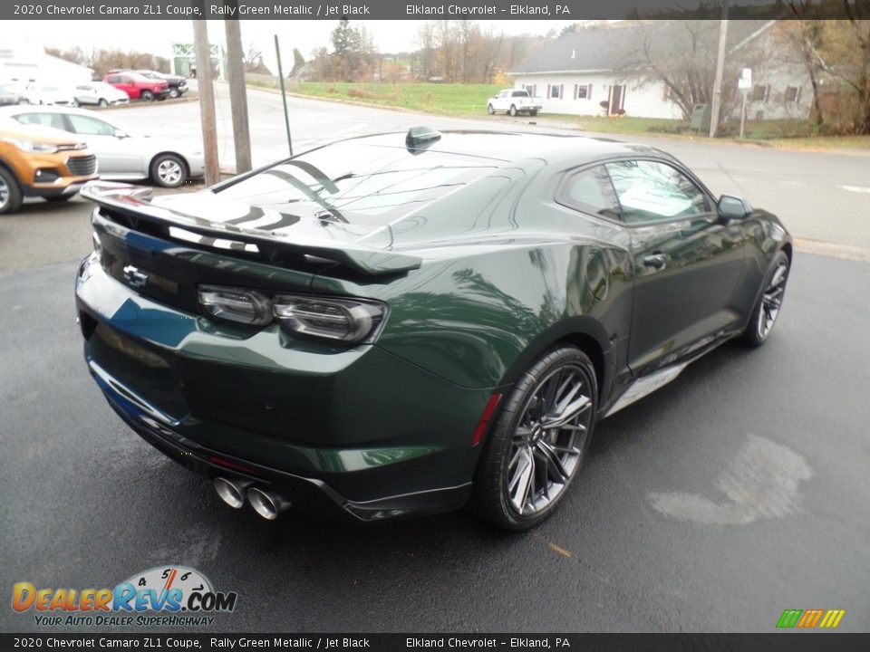 2020 Chevrolet Camaro ZL1 Coupe Rally Green Metallic / Jet Black Photo #9