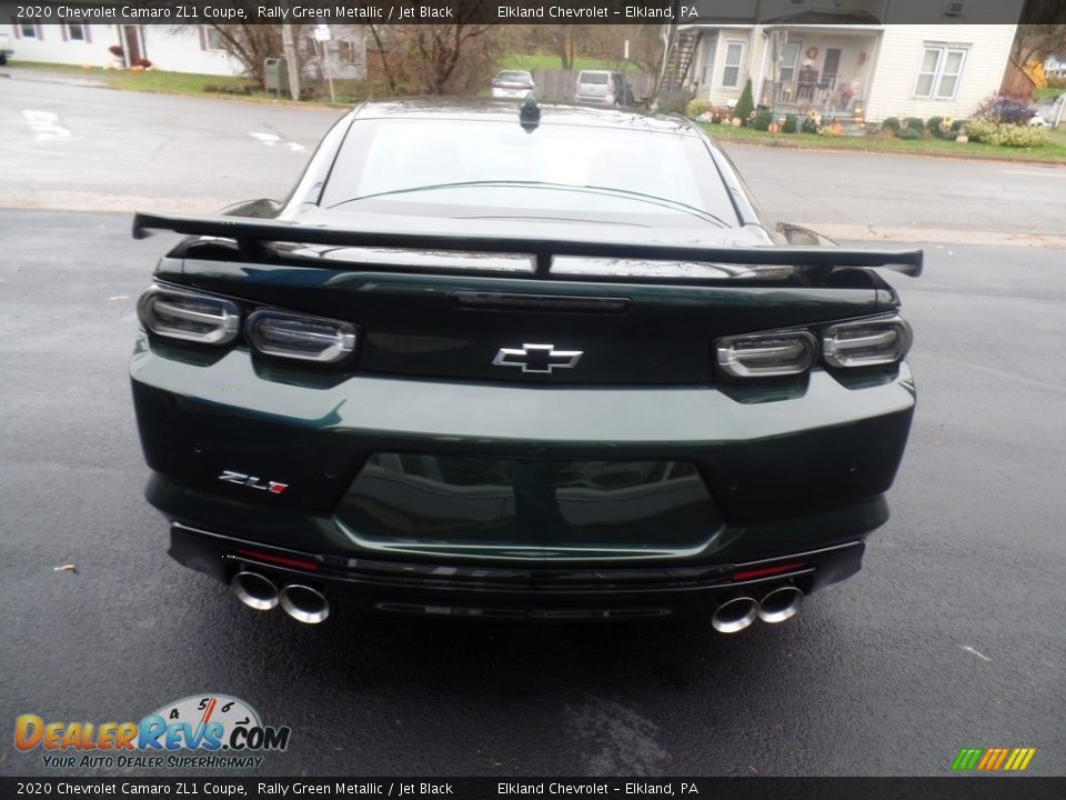 2020 Chevrolet Camaro ZL1 Coupe Rally Green Metallic / Jet Black Photo #10