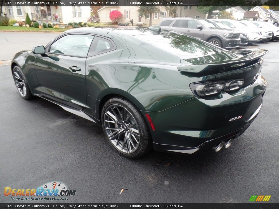 2020 Chevrolet Camaro ZL1 Coupe Rally Green Metallic / Jet Black Photo #11