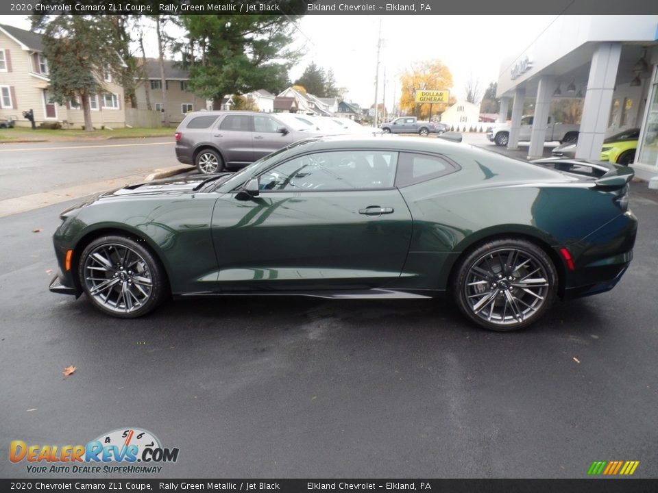 Rally Green Metallic 2020 Chevrolet Camaro ZL1 Coupe Photo #12