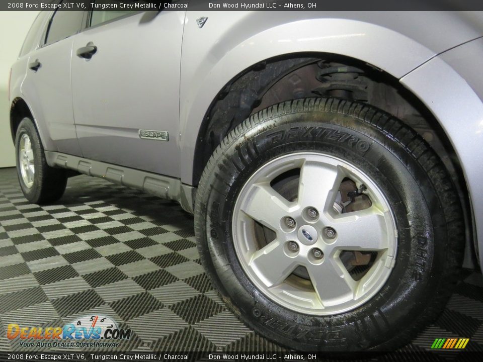 2008 Ford Escape XLT V6 Tungsten Grey Metallic / Charcoal Photo #3