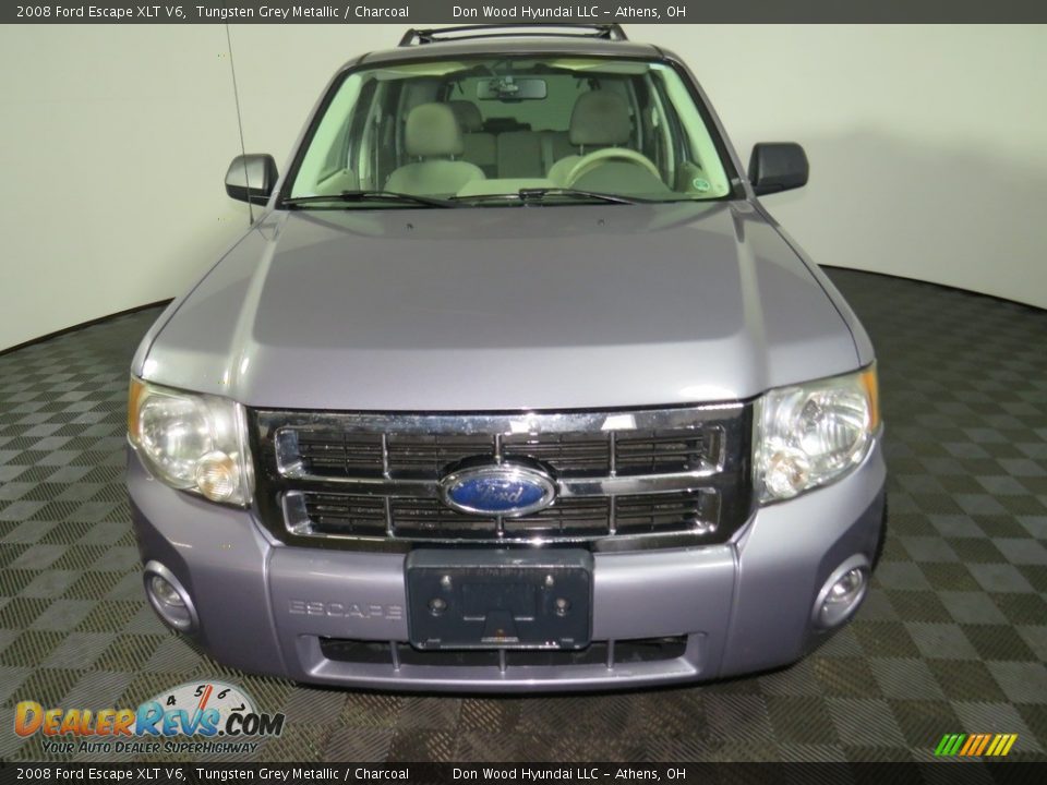 2008 Ford Escape XLT V6 Tungsten Grey Metallic / Charcoal Photo #4