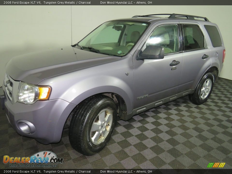 2008 Ford Escape XLT V6 Tungsten Grey Metallic / Charcoal Photo #7