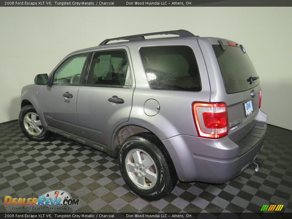 2008 Ford Escape XLT V6 Tungsten Grey Metallic / Charcoal Photo #9