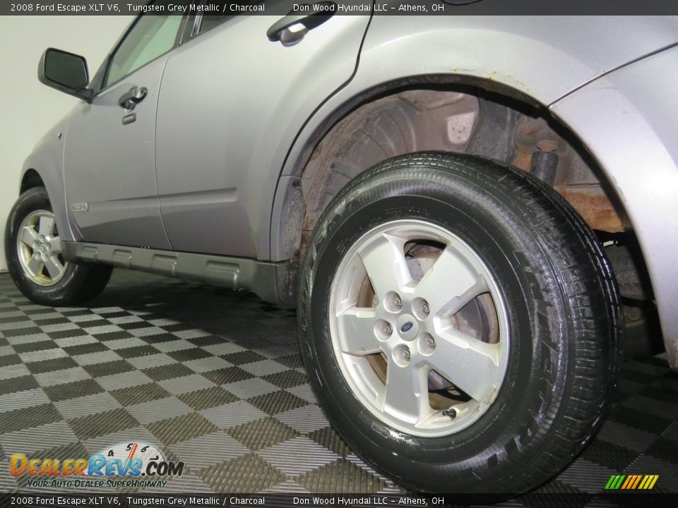 2008 Ford Escape XLT V6 Tungsten Grey Metallic / Charcoal Photo #10