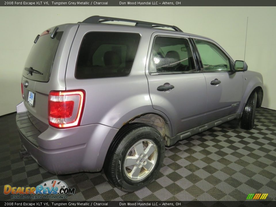 2008 Ford Escape XLT V6 Tungsten Grey Metallic / Charcoal Photo #13