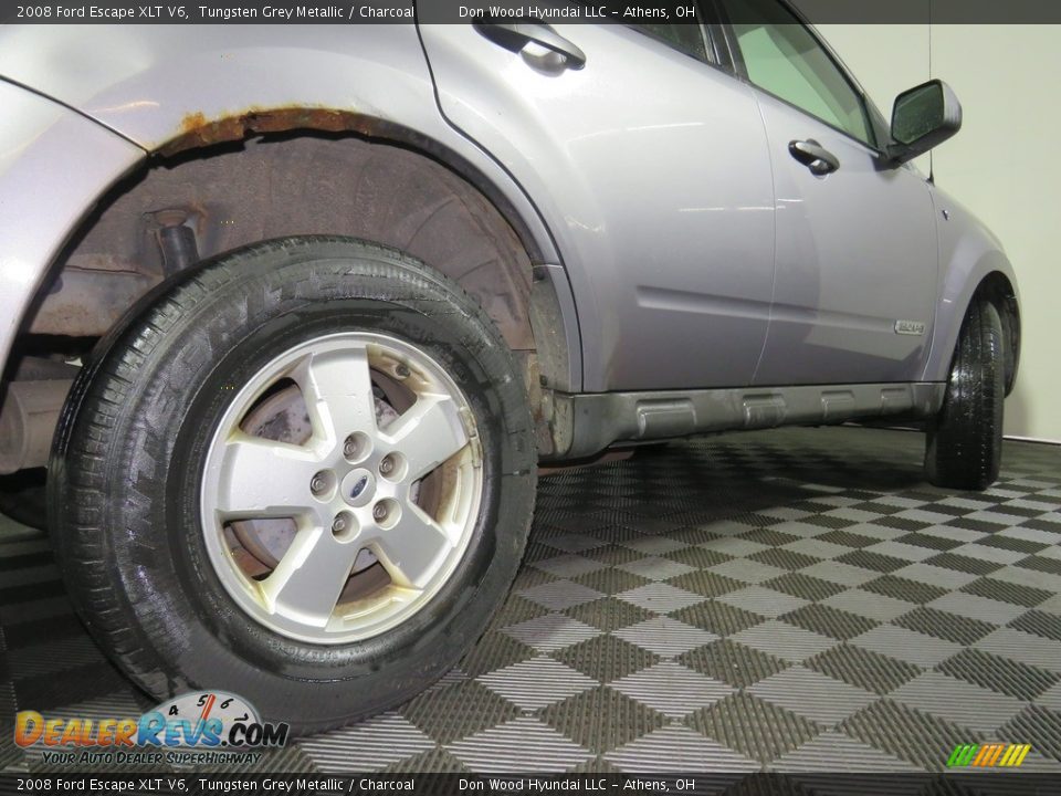 2008 Ford Escape XLT V6 Tungsten Grey Metallic / Charcoal Photo #14