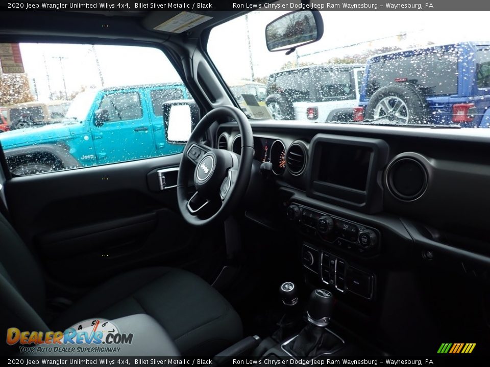 2020 Jeep Wrangler Unlimited Willys 4x4 Billet Silver Metallic / Black Photo #11