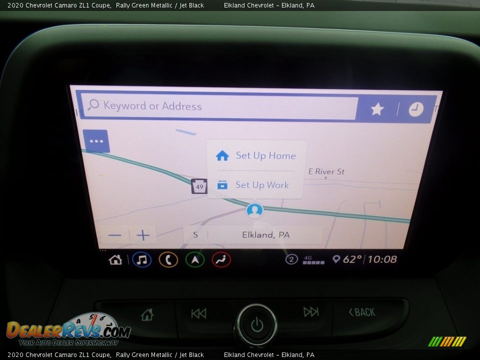 Navigation of 2020 Chevrolet Camaro ZL1 Coupe Photo #30