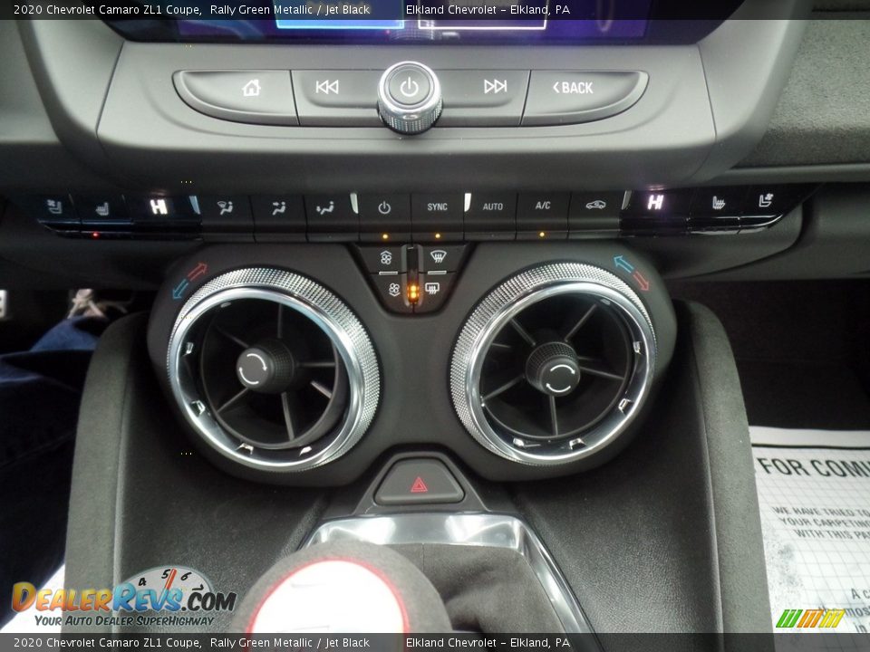 Controls of 2020 Chevrolet Camaro ZL1 Coupe Photo #36