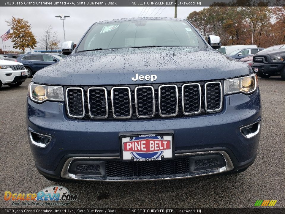 2020 Jeep Grand Cherokee Limited 4x4 Slate Blue Pearl / Black Photo #2