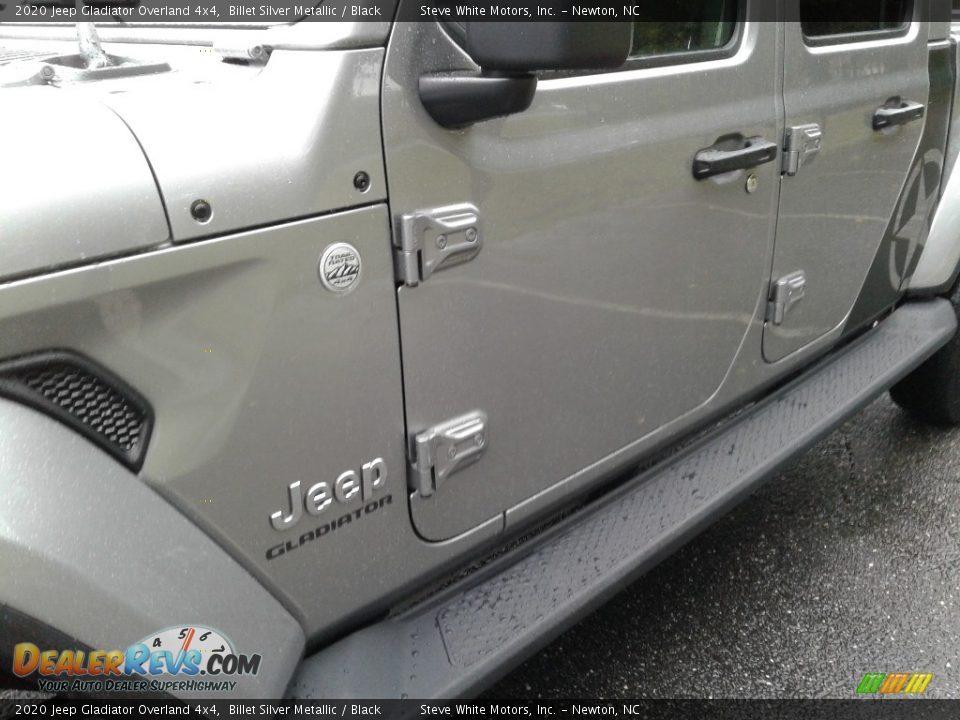 2020 Jeep Gladiator Overland 4x4 Billet Silver Metallic / Black Photo #28