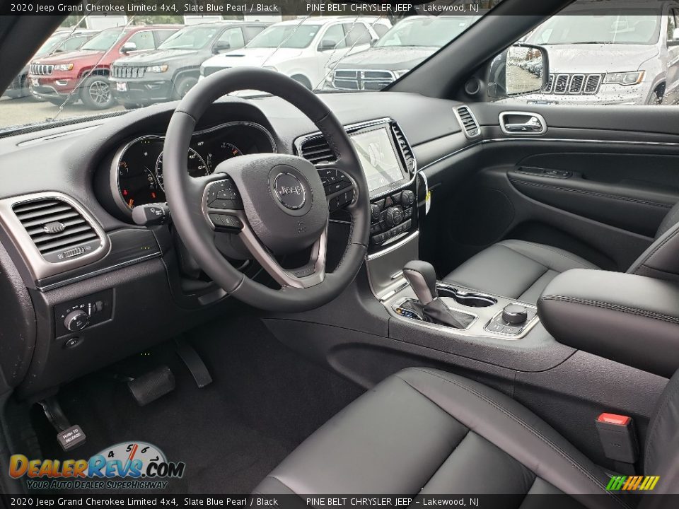 2020 Jeep Grand Cherokee Limited 4x4 Slate Blue Pearl / Black Photo #7