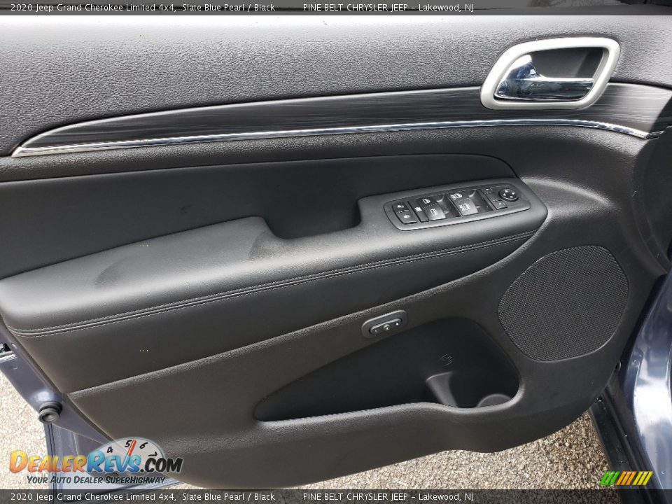 2020 Jeep Grand Cherokee Limited 4x4 Slate Blue Pearl / Black Photo #8