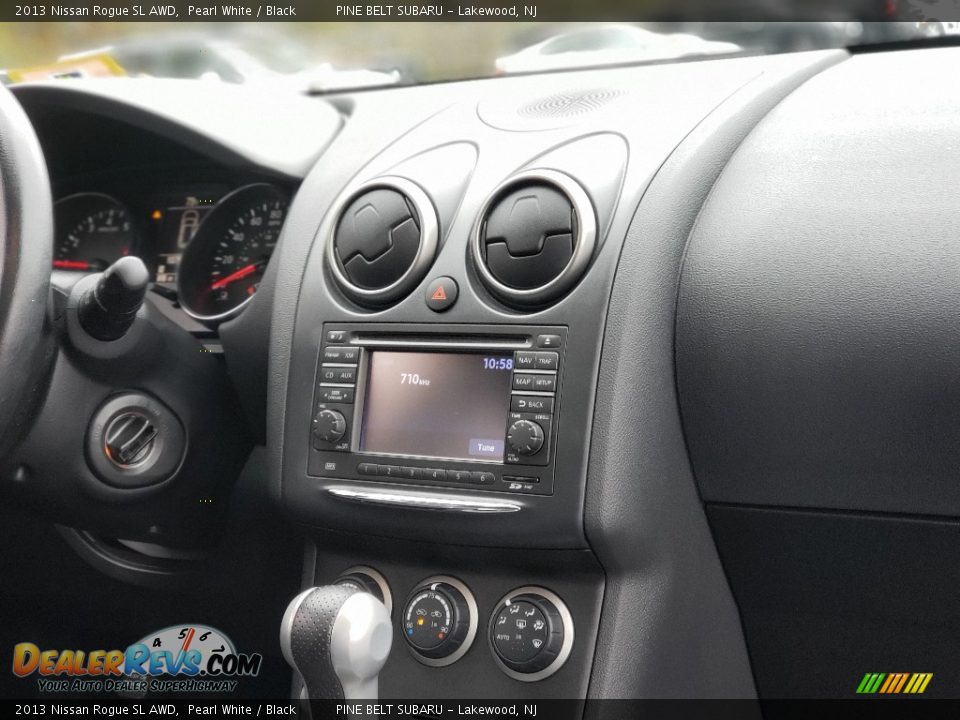 2013 Nissan Rogue SL AWD Pearl White / Black Photo #3