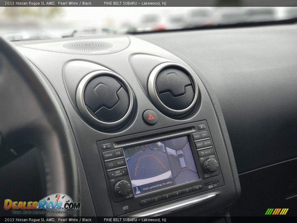2013 Nissan Rogue SL AWD Pearl White / Black Photo #6