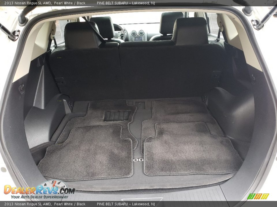 2013 Nissan Rogue SL AWD Pearl White / Black Photo #23