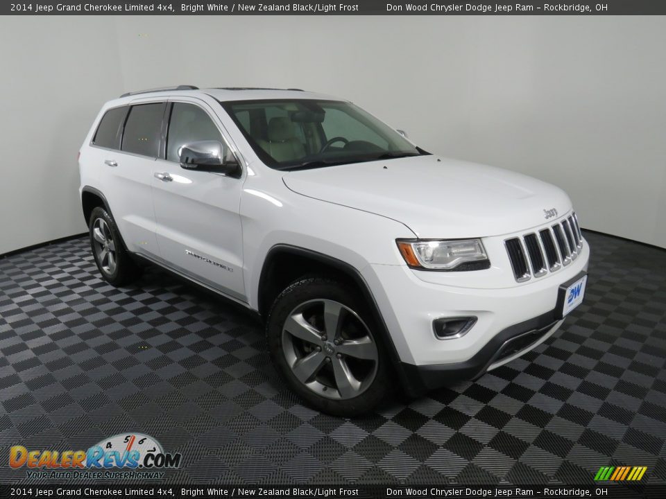 2014 Jeep Grand Cherokee Limited 4x4 Bright White / New Zealand Black/Light Frost Photo #6