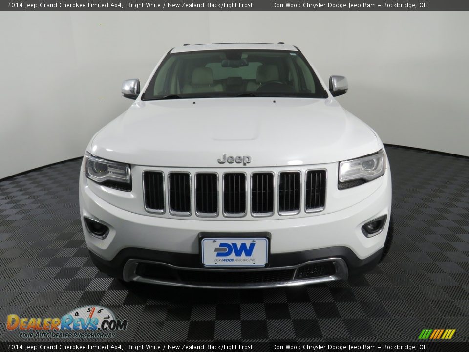 2014 Jeep Grand Cherokee Limited 4x4 Bright White / New Zealand Black/Light Frost Photo #8