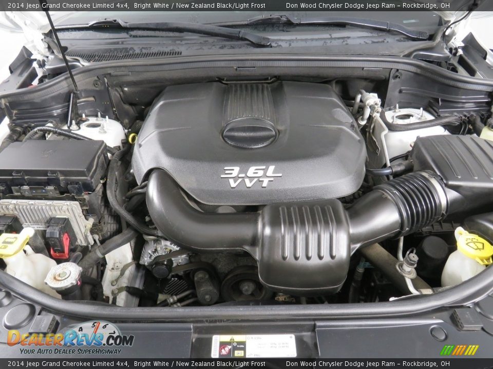 2014 Jeep Grand Cherokee Limited 4x4 Bright White / New Zealand Black/Light Frost Photo #10