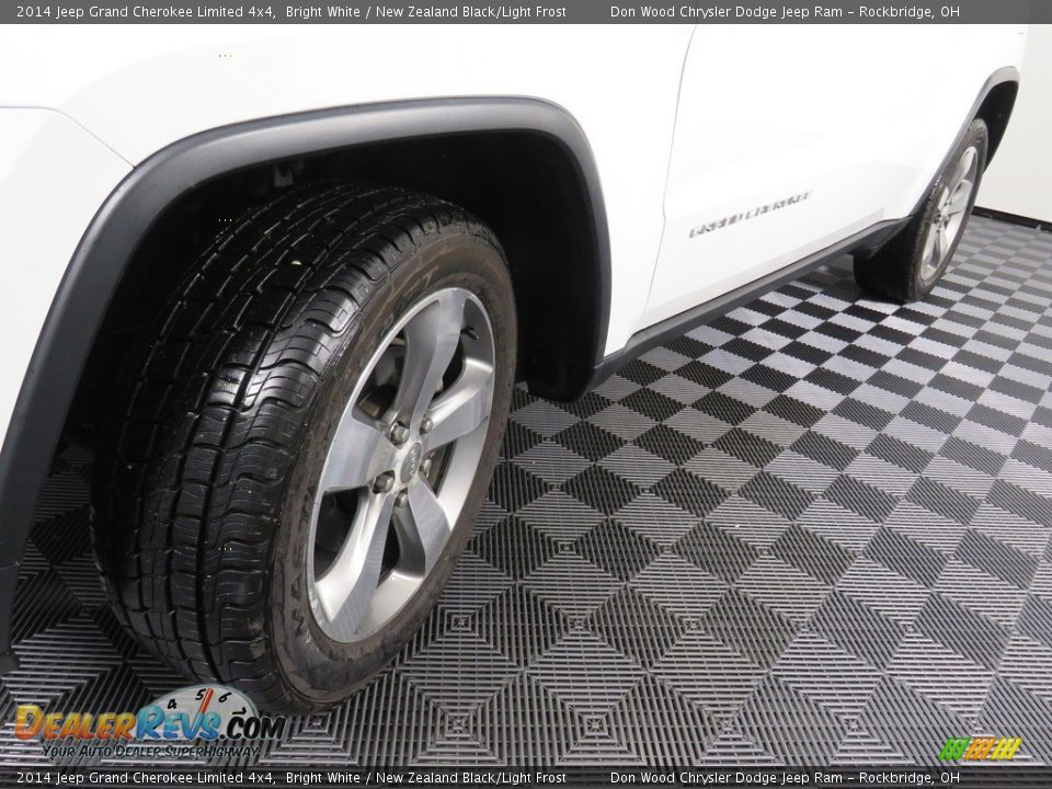 2014 Jeep Grand Cherokee Limited 4x4 Bright White / New Zealand Black/Light Frost Photo #12