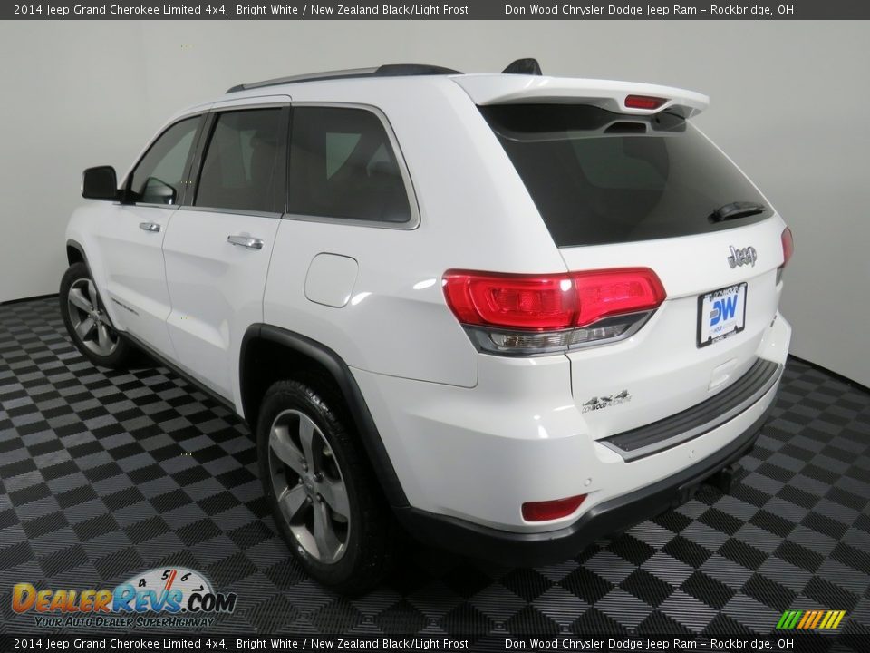 2014 Jeep Grand Cherokee Limited 4x4 Bright White / New Zealand Black/Light Frost Photo #14
