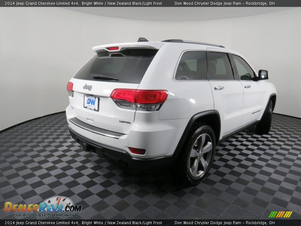 2014 Jeep Grand Cherokee Limited 4x4 Bright White / New Zealand Black/Light Frost Photo #19