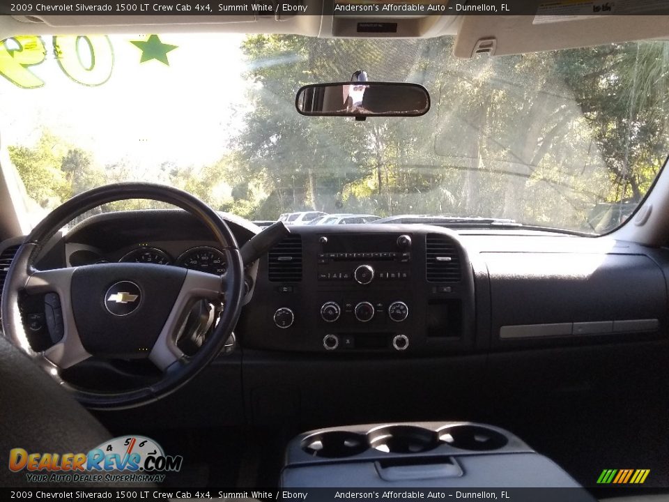 2009 Chevrolet Silverado 1500 LT Crew Cab 4x4 Summit White / Ebony Photo #13