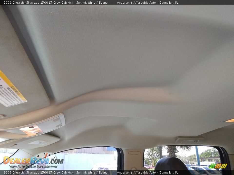 2009 Chevrolet Silverado 1500 LT Crew Cab 4x4 Summit White / Ebony Photo #14