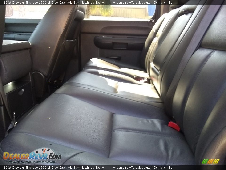 2009 Chevrolet Silverado 1500 LT Crew Cab 4x4 Summit White / Ebony Photo #16