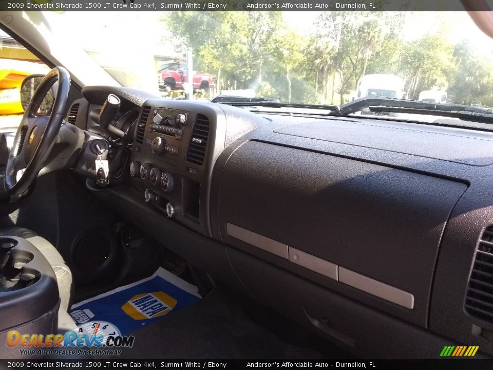 2009 Chevrolet Silverado 1500 LT Crew Cab 4x4 Summit White / Ebony Photo #20