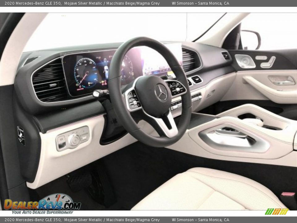 2020 Mercedes-Benz GLE 350 Mojave Silver Metallic / Macchiato Beige/Magma Grey Photo #4