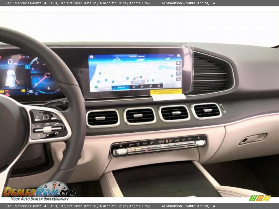 2020 Mercedes-Benz GLE 350 Mojave Silver Metallic / Macchiato Beige/Magma Grey Photo #6