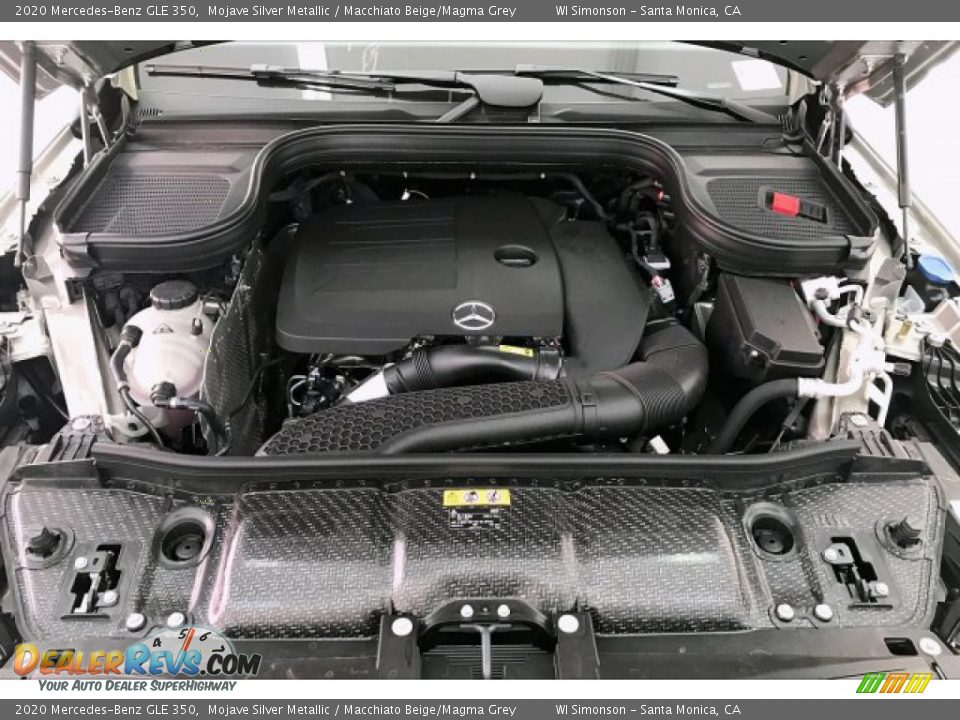 2020 Mercedes-Benz GLE 350 Mojave Silver Metallic / Macchiato Beige/Magma Grey Photo #8