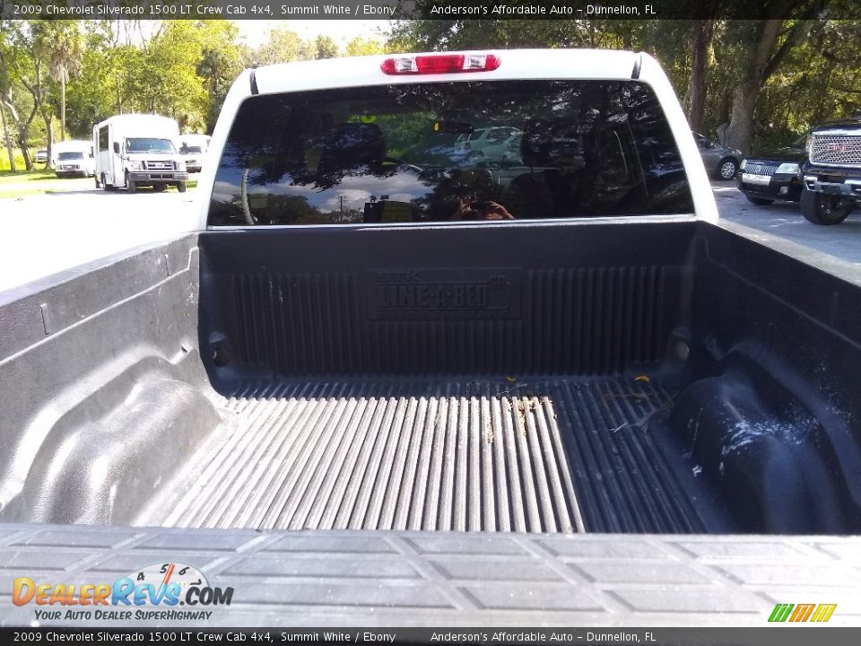 2009 Chevrolet Silverado 1500 LT Crew Cab 4x4 Summit White / Ebony Photo #25