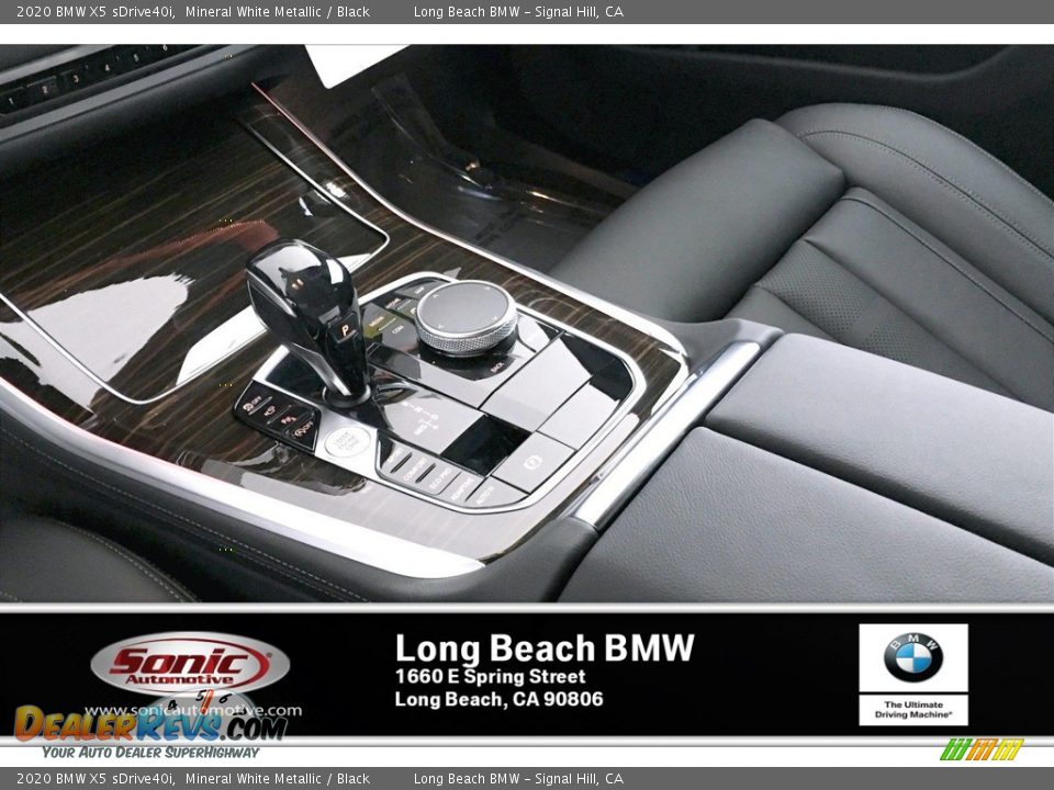 2020 BMW X5 sDrive40i Mineral White Metallic / Black Photo #6