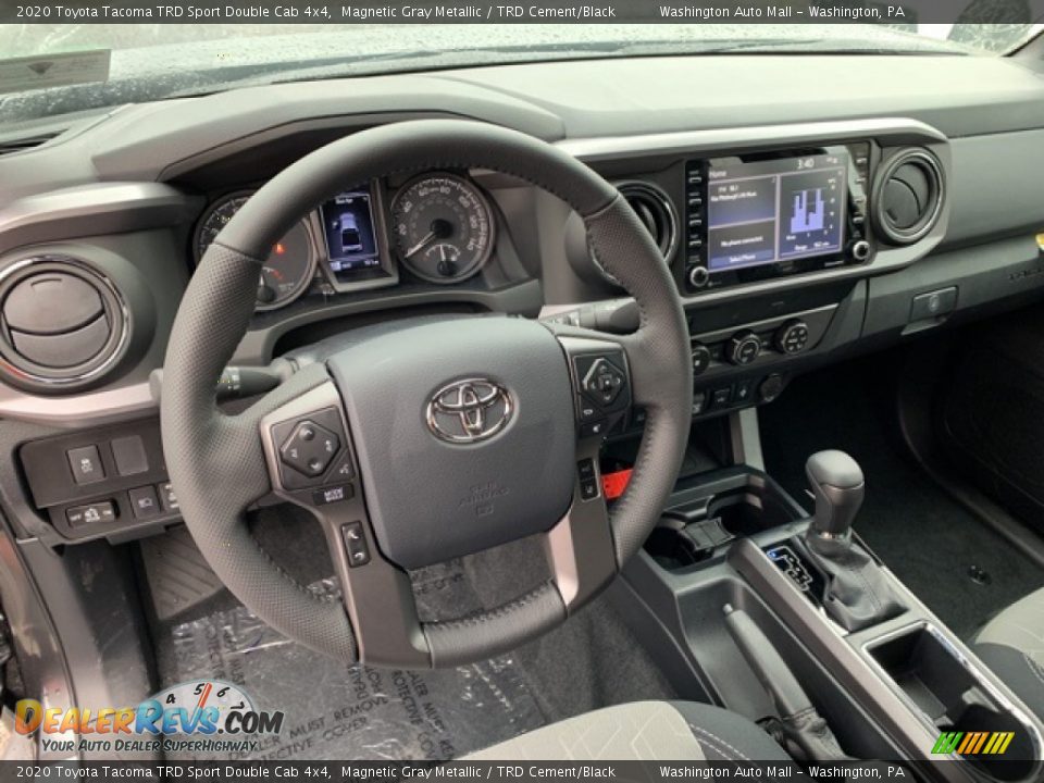 Dashboard of 2020 Toyota Tacoma TRD Sport Double Cab 4x4 Photo #4