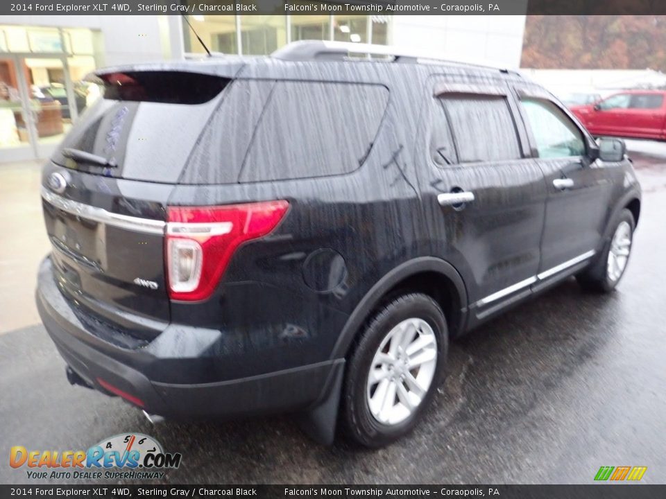 2014 Ford Explorer XLT 4WD Sterling Gray / Charcoal Black Photo #2