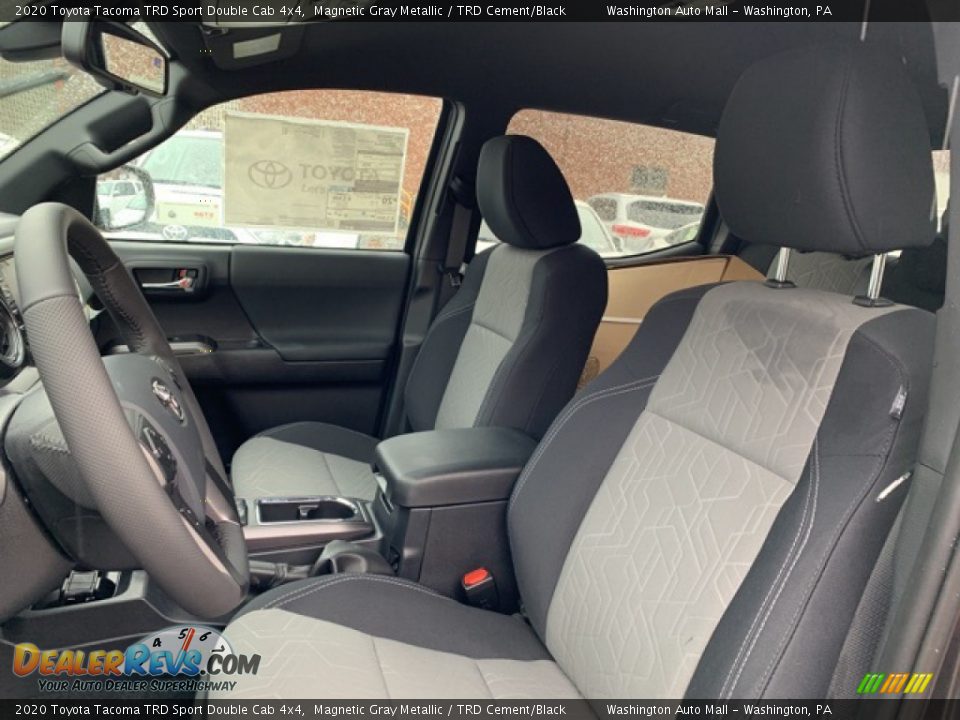 Front Seat of 2020 Toyota Tacoma TRD Sport Double Cab 4x4 Photo #5
