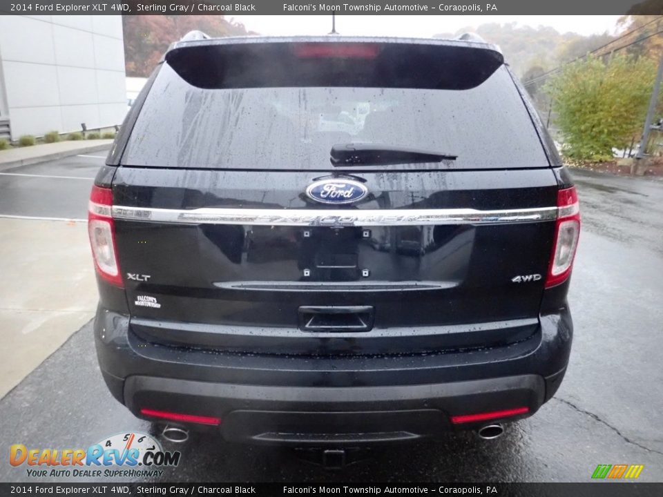 2014 Ford Explorer XLT 4WD Sterling Gray / Charcoal Black Photo #3