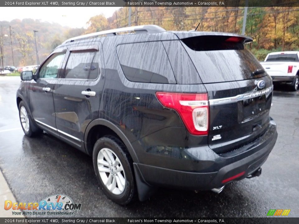 2014 Ford Explorer XLT 4WD Sterling Gray / Charcoal Black Photo #5